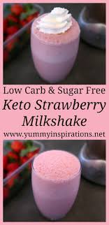 Low Carb Strawberry Milkshake Recipe Quick Easy Keto Milshakes Recipe Milkshake Recipe Easy Keto Smoothie Recipes Low Carb Drinks