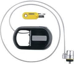 I've seen that you can open these (and similar) locks relatively simply with a piece of cardboard! Kensington Laptop Security Lock 25 Piece Set Key Lock Incl Master Key 180 Cm K64619eu Conrad Com