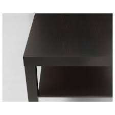 No warping or quick spoilage with this one at all. Lack Coffee Table Black Brown 90x55 Cm Ikea