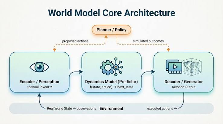 World Models 101: Teaching AI to Imagine Before It Acts | by Parvez Mohammed @ Techlatest.net | Aug, 2026 | Medium