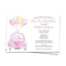 Provide the time and date of the baby shower on the invitation. Amazon Com Drive By Baby Shower Invitation Parade Vw Invites Baby Girls It S A Girl Light Pink Pastel Bug Watercolor Social Distancing Customized Printed Cards 12 Count Office Products