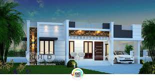 1450 Square Feet 3 Bedroom One Floor Kerala Home House Roof Design Bungalow House Design Architect Design House