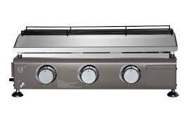 Use the direct burner to cook with a stock pot, dutch oven, or skillet. 3 Burner Portable Table Top Gas Grill Griddle China Manufacturer