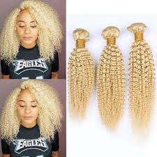 Kinky curly hair, also commonly known as afro kinky hair.it has four types. 613 Blonde Brazilian Remy Human Hair Kinky Curly Weave Extensions 1 Or 3 Bundles Ebay