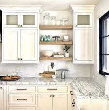 You gain considerable storage space by extending it to the wall using a couple of shelves. Interior Design Ideas Interior Design Kitchen New Kitchen Cabinets Open Kitchen Shelves