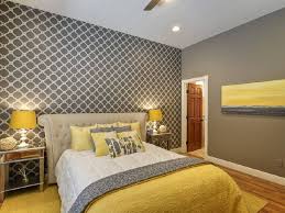 The combination of grey black with a hint of mustard and air. Decorating With Mustard Yellow For A Mid Century Holiday Season Https Freshome Com Decorating W Grey Bedroom Decor Yellow Bedroom Decor Grey Bedroom Design