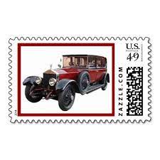 Vintage Car Cool Rides Postage Stamp Zazzle Com Vintage Postage Stamps Postage Stamps Vintage Cars