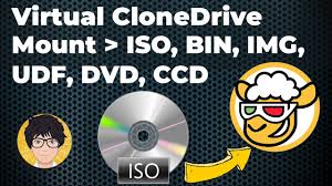 Elbycdio rewritten from scratch to have unified. Mount Iso With Virtual Clone Drive Bin Img Udf Dvd Ccd Youtube