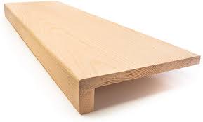 These solid treads are 1 thick and the front edge is bullnosed. Solid Red Oak Stair Tread With 1 3 4 Square Nose Profile 42 X 11 1 2 Amazon Com