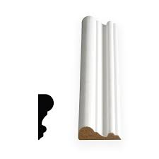(no reviews yet) write a review. Alexandria Moulding 5 8 Inch X 1 3 4 Inch Colonial Mdf Primed Fibreboard Chair Rail Mouldi The Home Depot Canada