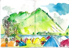 Huruf hurufalfabet dan angka ini bagus untuk membantu anak riham arts tips mewarnai gambar atau poster menggunakan crayon. Contoh Gambar Mewarnai Gambar Cerita Dengan Cat Air Menggunakan Teknik Kataucap