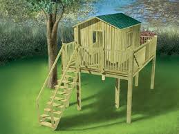 Buy good hardwood, lvt tiles, and cheap laminate planks from builddirect for your playhouse project. Play Structure Plans Elevated Play Structure Plan 072x 0057 At Www Theprojectplanshop Com