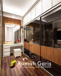 Desain Lemari Pakaian Wardrobe Meja Rias Ruang Ganti Portofolio Desain Interior Desain Ruang Ganti Rumah