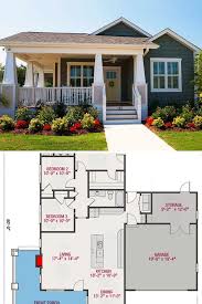 Single Story 3 Bedroom Bungalow Home With Attached Garage Floor Plan Cottage Bungalow House Plans Bungalow Floor Plans Bungalow House Plans