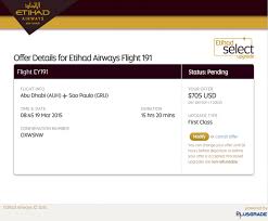 Etihad Select Upgrade Bid For Upgrades Handled By Plusgrade Loyaltylobby