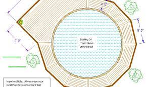 Porches and decks are common additions to new homes. 20 Above Ground Pool Deck Plans Free That Look So Elegant House Plans