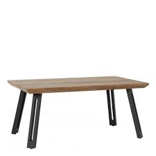 Posted by sarah in home & garden, other household goods in leicester. Quebec Straight Edge Coffee Table In Medium Oak Effect Black
