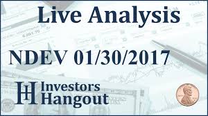 Ndev Stock Live Analysis 01 30 2017