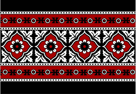 Ajrak Induscrafts Ajrakh Prints Block Printing Fabric Pattern Art