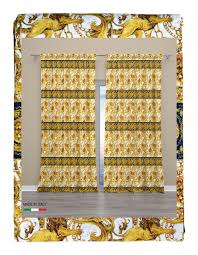 Dotato di spalline in ottone sulle spalle. Tenda Lusso Versus Teste Di Leone Cm 160x300 Confezionata Made In Italy Misto Lino