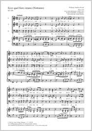 Esto nobis praegustatum mortis in examine. Wolfgang Amadeus Mozart Ecco Quel Fiero Istante Full Score Separate Edition With Choral Collection Carus Verlag