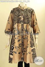 Sehingga anda akan terlihat lebih ramping. Model Baju Tunik Batik Untuk Orang Gemuk