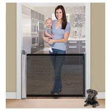 Use A Window Roller Shade For A Pet Gate Retractable Baby Gate Retractable Gate Baby Safety Gate
