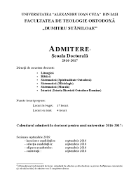 Rezultate admitere umf iasi 2017. Brosura Admitere Doctorat Site 2016 Informatii Partiale