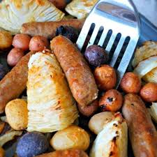 Learn how to simply and safely make an cooked sausage, such as bratwurst, can be stored in your refrigerator unopened for up to two weeks, opened for seven days and in the freezer for one to two. Baked Brats With Cabbage And Potaotes A Mind Full Mom