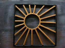 Framed Wrought Iron Sun Wall Art Metal Sun Wall Art Metal Wall Art Decorative Iron Wall Art