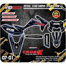 Download stiker buat motor trail viar | gambar cutting sticker motor trail inilah tadi sebagian preview sederet gambar sangat populer. Stiker Decal Striping Cutting Viar Cross Free Stiker Shopee Indonesia