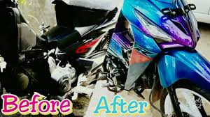 50 gambar modifikasi honda revo sporty terbaik modifikasimotornet. Mengecat Motor Revo Lama Modifikasi Simple Dan Unik Marbel Rumput Youtube