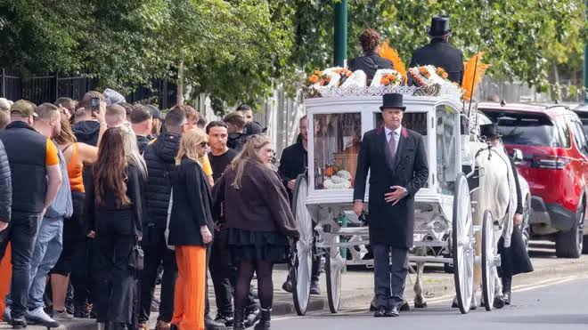 Hundreds of mourners gather for funeral of A66 crash victim as  Middlesbrough goes into lockdown | LBC