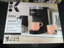 Keurig K Slim Single Serve K Cup Pod Coffee Maker Black Coffee Maker Pod Coffee Makers Maker