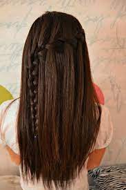 Next, add some hair to the bottom strand, then cross it over the middle one as well. Waterfall Braid Hairstyles Weekly