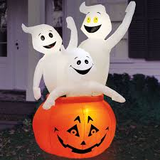 6 Inflatable Pumpkin Ghosts Inflatable Pumpkin Halloween Inflatables Halloween Decorations