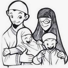 Foto hitam putih siap untuk di download. Gambar Anak Muslim Kartun Hitam Putih Hijabfest