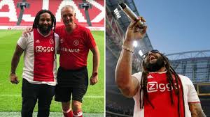 The design of the new jersey pays tribute to reggae legend bob marley and his iconic song, three little birds. Bob Marley S Son Sang Three Little Birds With Ajax Fans Last Night Sportbible
