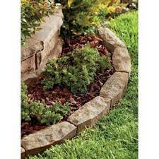 Your outdoor hardscaping can add dimension and depth to your living space. Chiseledge 10 In L X 4 In W X 3 In H Concrete Straight Edging Stone Lowes Com Stone Landscaping Landscape Edging Stone Landscape Edging