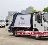 China ISUZU 8 Yard Rear Loader Garbage Truck Manufacturers ...