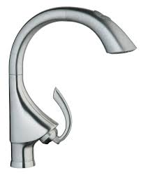 Repair parts for grohe kitchen faucets grohe 33755sd0 grohe 32 665 001 concetto dual spray parts for grohe atrio series grohe 32951dc0 k7 semi pro kitchen faucet home comfort centre. Grohe 32071000 Starlight Chrome K4 Pull Out High Arc Kitchen Faucet With 2 Function Locking Sprayer