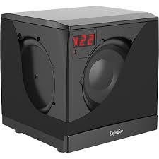 Definitive Technology Supercube 4000 8 1200 Watt Powered Subwoofer Black Sc4000 Best Buy Definitive Technology Powered Subwoofer Subwoofer