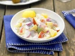 Norddeutscher Matjessalat Rezept Matjessalat Rezepte Lebensmittel Essen
