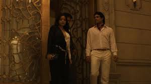 Black And White Silk Outfit Worn By Isabella Bautista Teresa Ruiz As Seen In Narcos Mexico S01e06 Spotern Mexico have any good plot scenes? isabella bautista teresa ruiz
