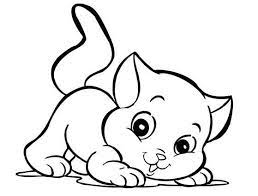 Cat Coloring Page Kitty Coloring Animal Coloring Pages