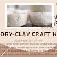 Air Dry Clay Craft Night event in Lake Mary, FL