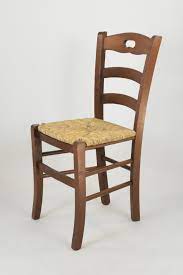 Tommychairs Chaise Savoie En Bois De Hetre Peindre Et Assise En Paille Ebay