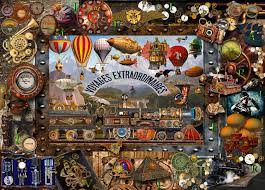 Sold by hennessy puzzles and ships from amazon fulfillment. Amazon Com Steampunk 1000 Piece Jigsaw Puzzle Toys Games