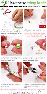 How To Use Crimp Beads Shape Tools Size Chart Learn