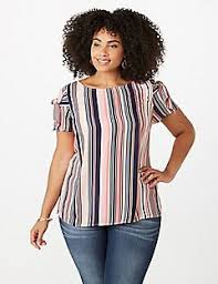 Plus Size Blouses Shirts Tops For Women Dressbarn Plus Size Blouses Plus Size Tie Sleeve